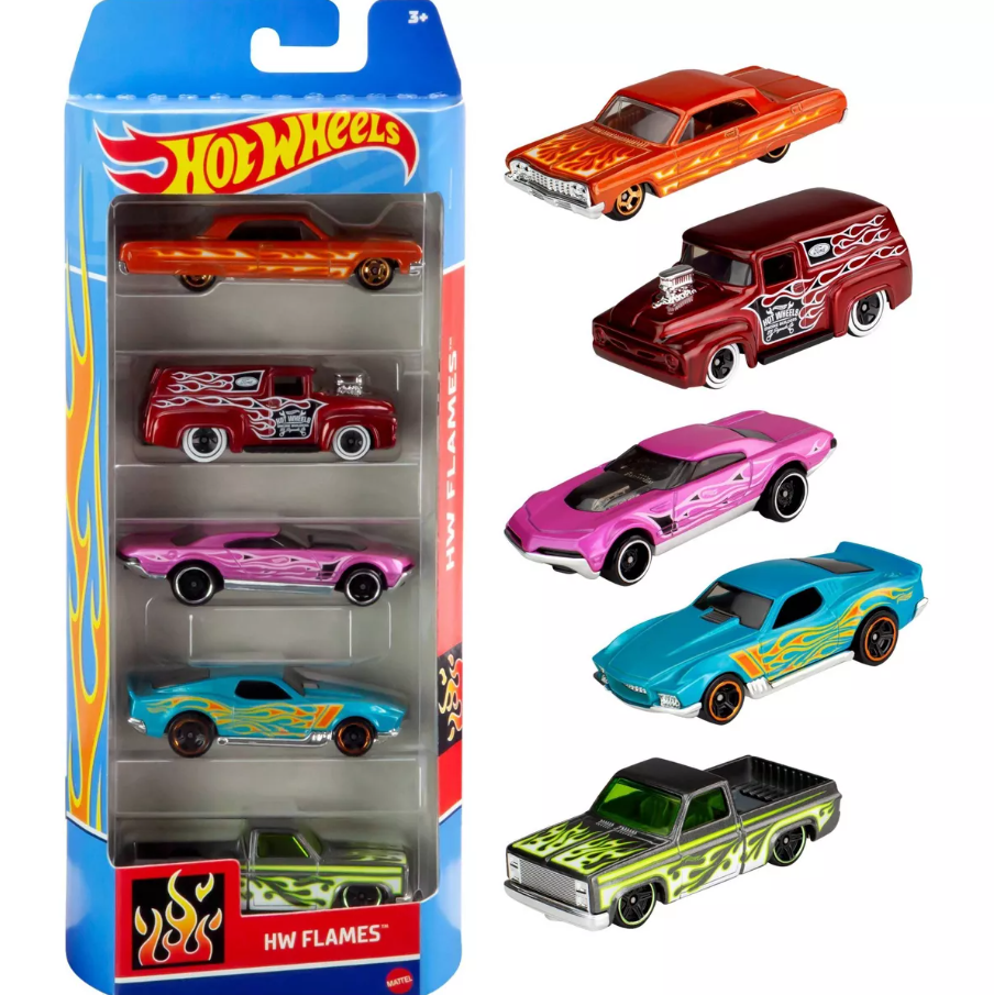 Hot Wheels - Five Pack (Styles May Vary)