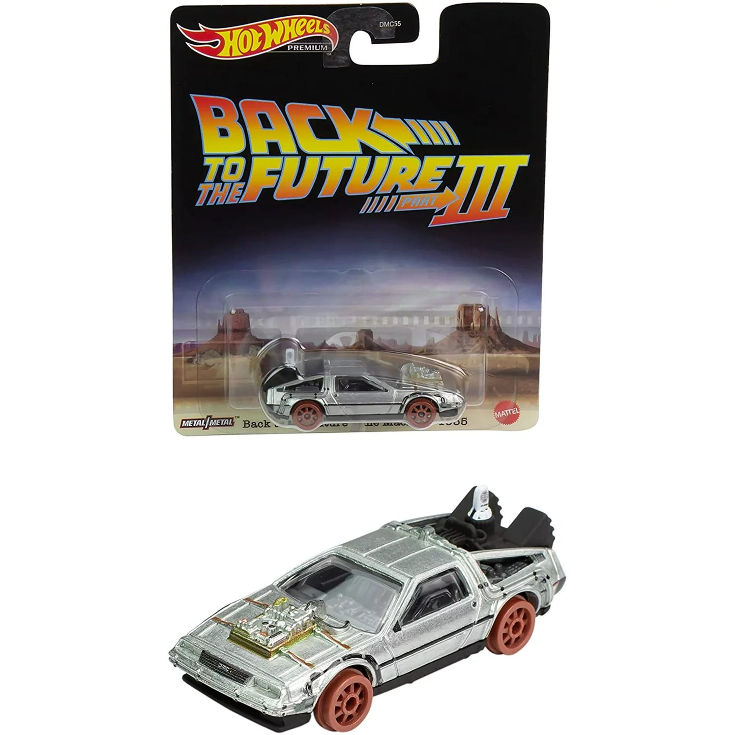 Hot Wheels - Premium - Back to the Future Part III - Time Machine - 1955