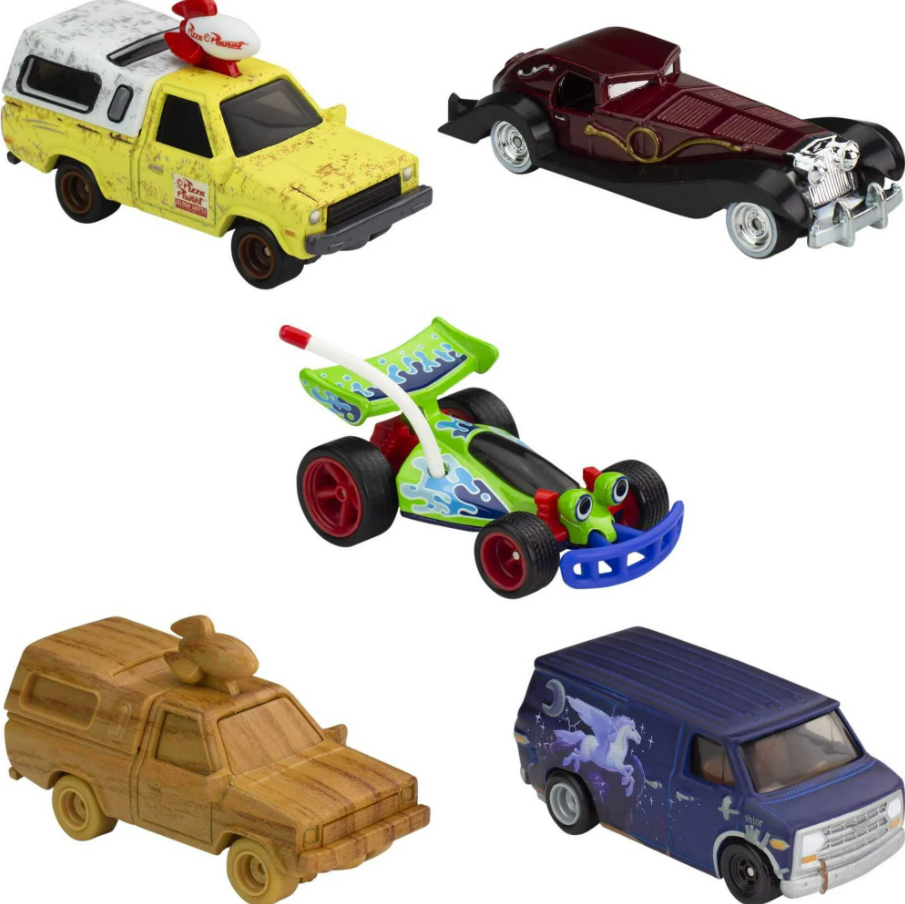 Hot Wheels - Premium - Disney100 - Collector Set - Set of 5