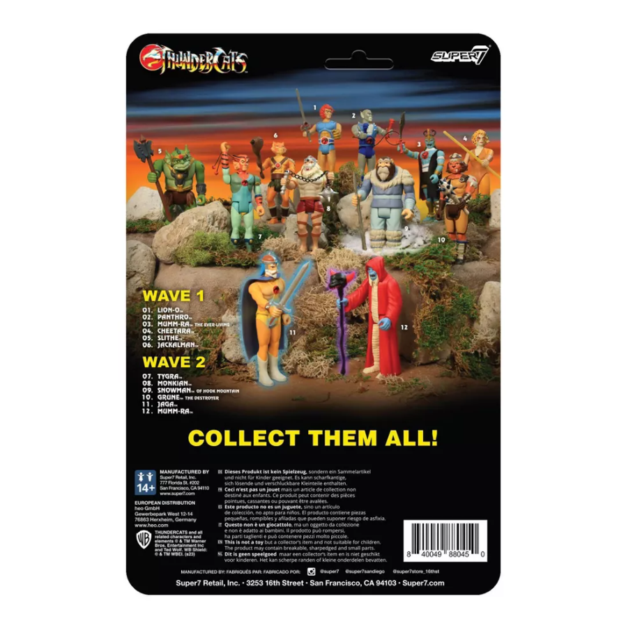 ReAction by Super7 - ThunderCats - Invisible Tygra