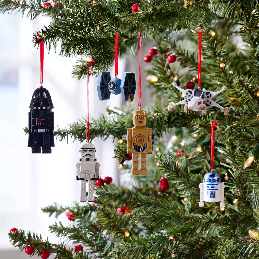 Disney Sketchbook Ornament (2024) - Star Wars Toys - Set of 6