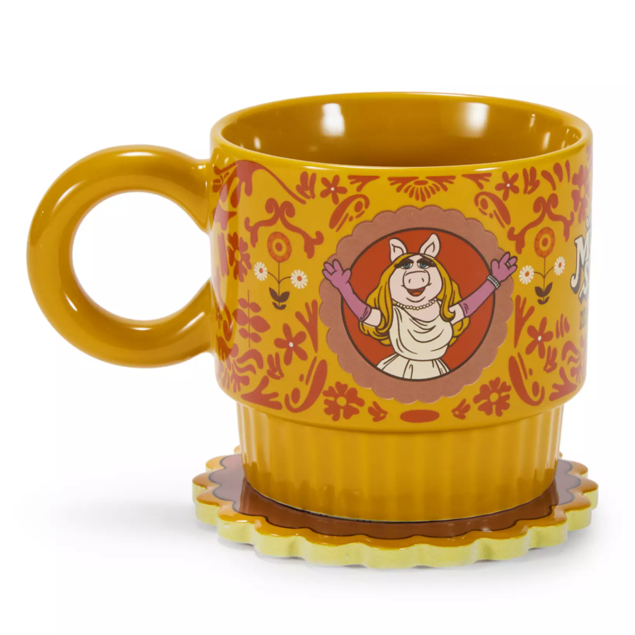 Mug & Coaster Set - Disney - The Muppet Show - 50th Anniversary - Miss Piggy