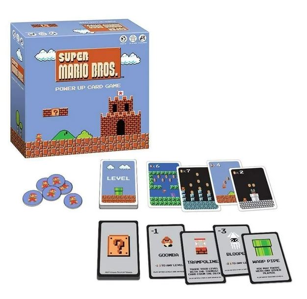USAopoly - Nintendo - Super Marios Bros. Power-Up Card Game