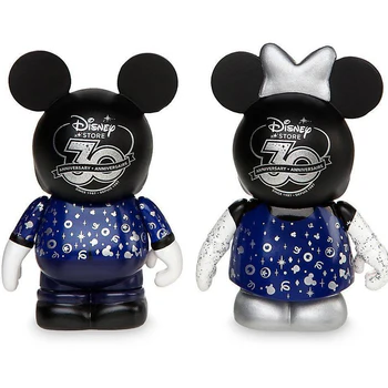 Disney Store - Vinylmation - 30th Anniversary Set - Mickey & Minnie 2PK - EXCLUSIVE