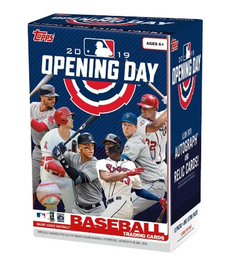 2019 Topps Opening Day - Blaster Box (77 Total Cards)