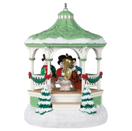 Hallmark Keepsake Ornament (2020) - Snowman Band - CLUB MEMBER EXCLUSIVE