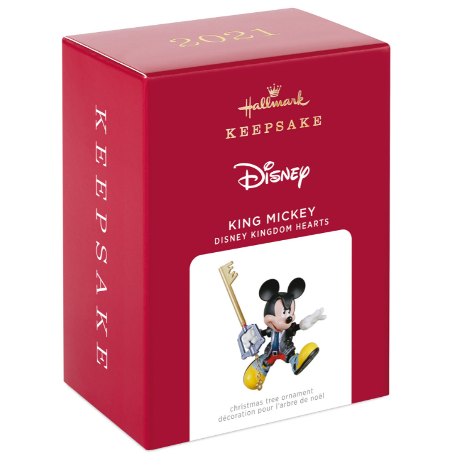 Hallmark Keepsake Ornament (2021) - Disney - Kingdom Hearts - King Mickey