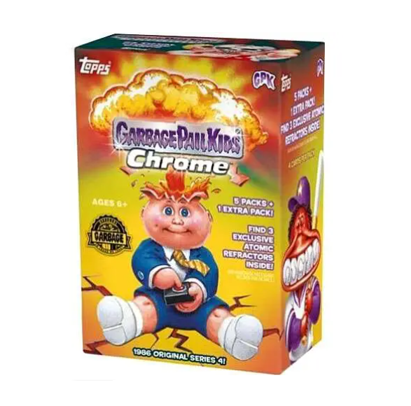 2021 Topps Garbage Pail Kids Chrome - Series 4 - Blaster Box (24 Cards) - EXCLUSIVE ATOMIC REFRACTORS