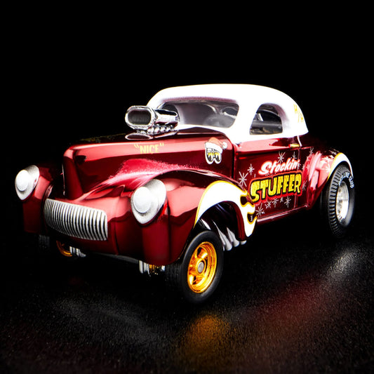 Hot Wheels - RLC Holiday Car 2022 - 1941 Willys Gasser