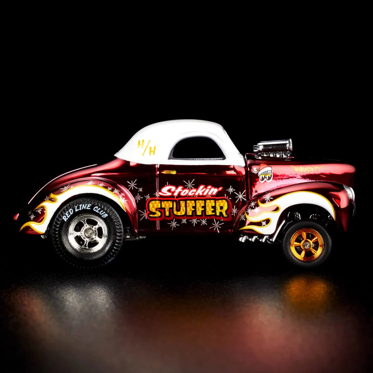 Hot Wheels - RLC Holiday Car 2022 - 1941 Willys Gasser