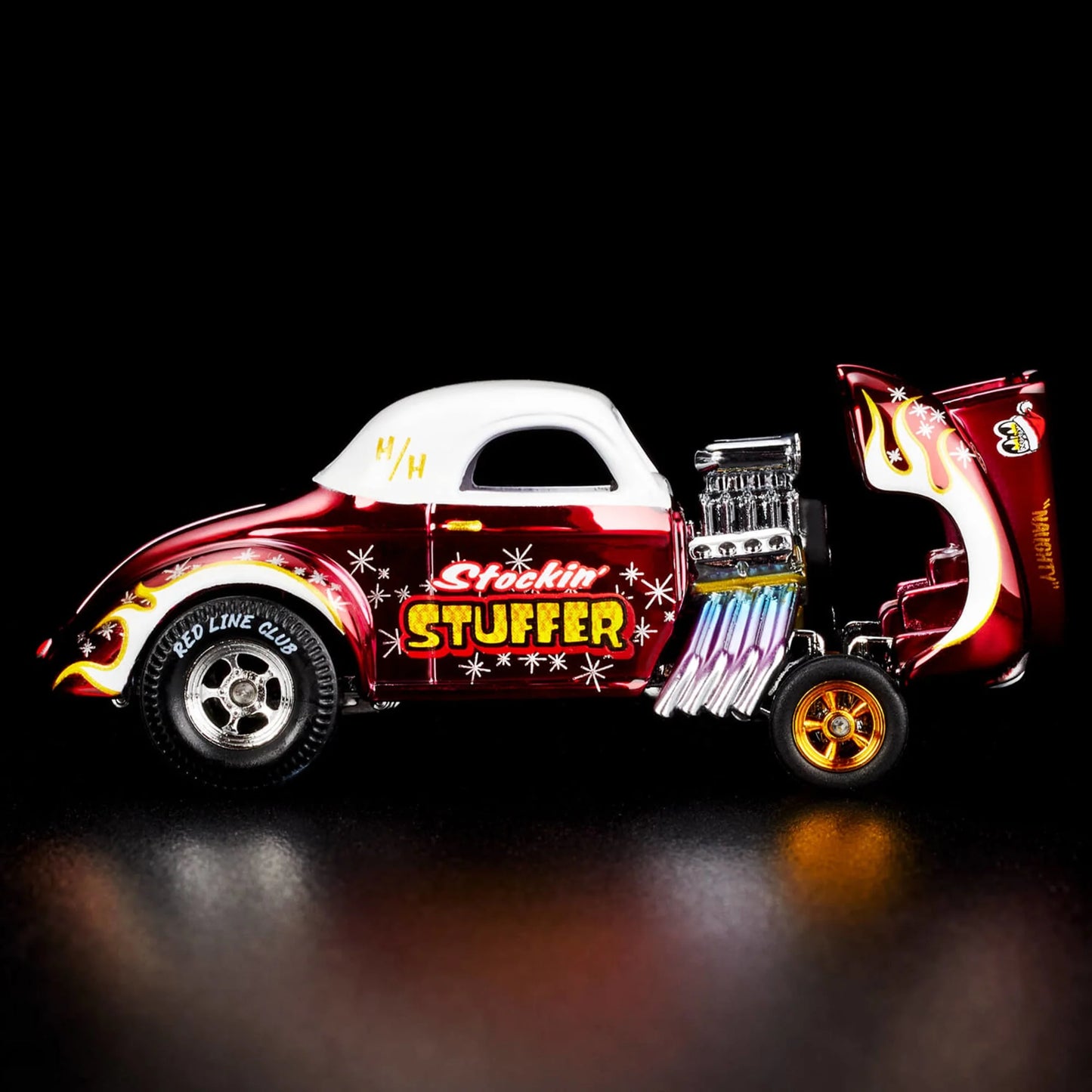 Hot Wheels - RLC Holiday Car 2022 - 1941 Willys Gasser