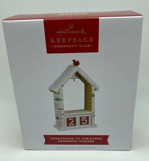 Hallmark Keepsake Ornament (2022) - Countdown to Christmas Ornament Hanger - CLUB MEMBER EXCLUSIVE