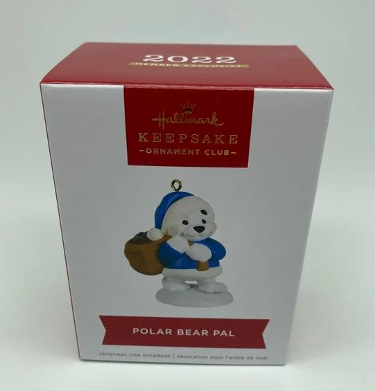 Hallmark Keepsake Ornament (2022) - Polar Bear Pal - CLUB MEMBER EXCLUSIVE