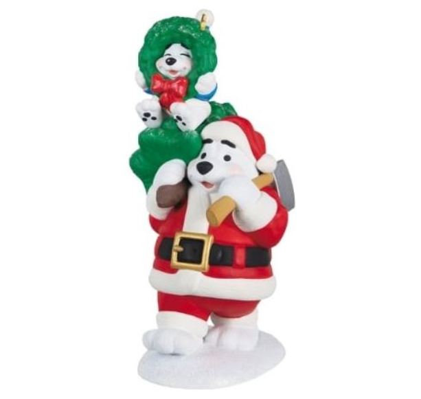 Hallmark Keepsake Ornament (2022) - Polar Bear Santa - CLUB MEMBER EXCLUSIVE