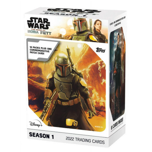 2022 Topps Star Wars - The Book of Boba Fett - Season 1 - Blaster Box (61 Cards)