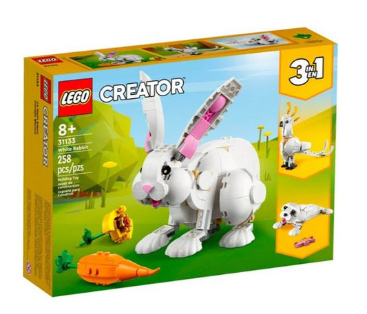 LEGO 31133 - Creator 3 in 1 - White Rabbit (258 pc)