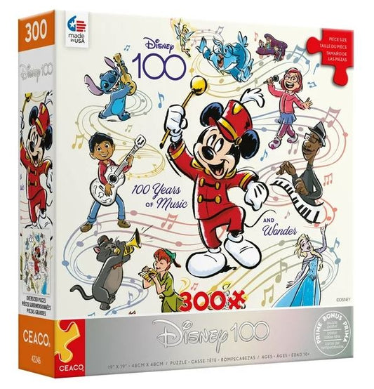 Ceaco - Disney100 - Special Moments - 100 Years of Music and Wonder Puzzle (300pc)