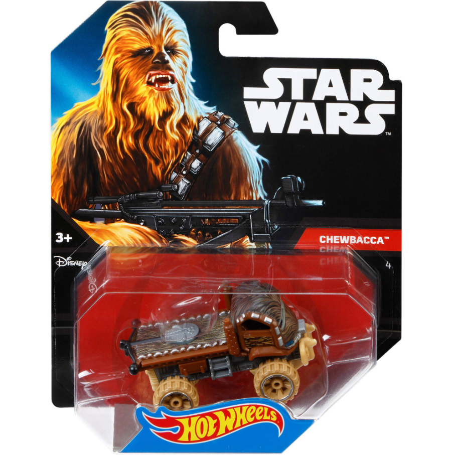 Hot Wheels - Character Cars - Star Wars - Chewbacca (#DTB06) - 2016