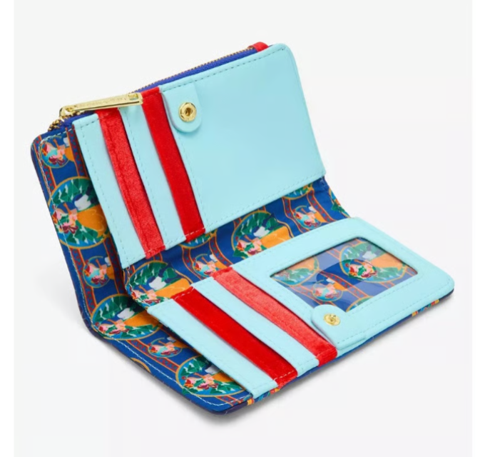 Loungefly Wallet - Disney - Beauty and the Beast - Stained Glass - EXCLUSIVE