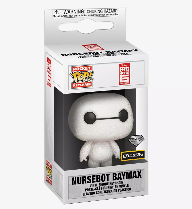 Funko Pocket POP! Disney - Big Hero 6 - Nursebot Baymax - Diamond - EXCLUSIVE