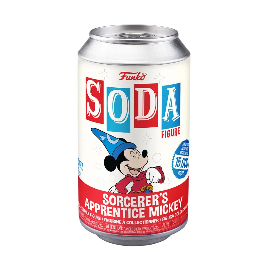 SODA by Funko - Disney - Fantasia - Sorcerer's Apprentice Mickey - LE 15000pc - CHANCE OF CHASE