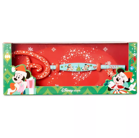 Disney Collectible Key - Santa Mickey & Minnie - Holiday 2023