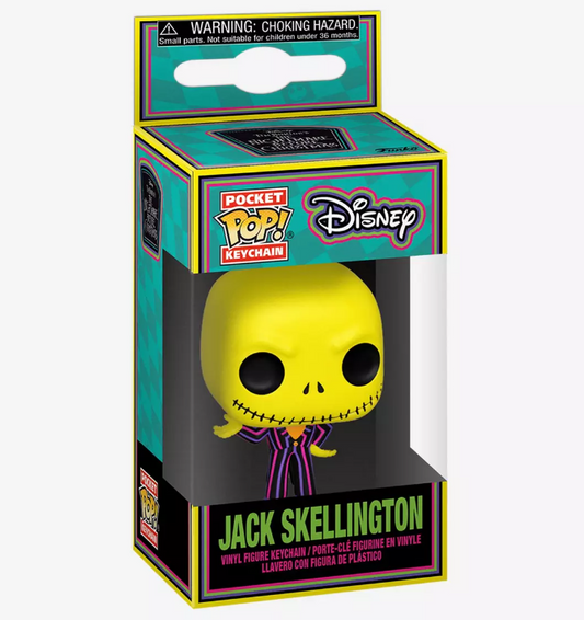 Funko Pocket POP! Disney - Nightmare Before Christmas - Jack Skellington - Blacklight