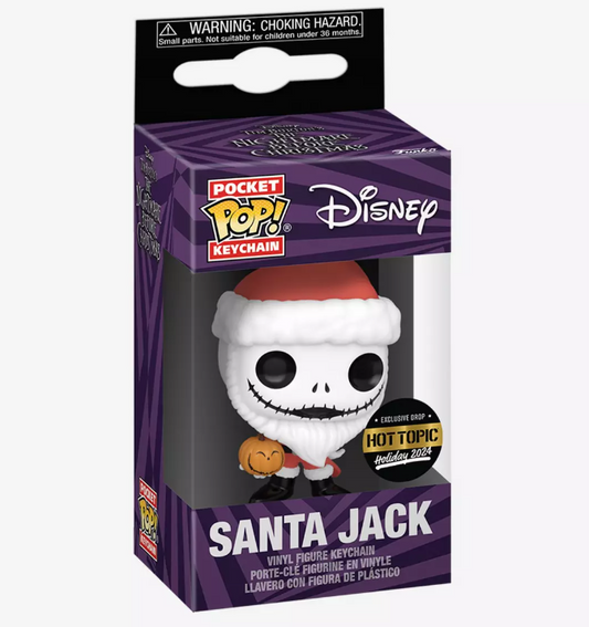 Funko Pocket POP! Disney - The Nightmare Before Christmas - Santa Jack - EXCLUSIVE