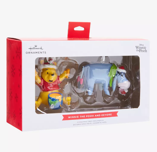 Hallmark Ornament (2021) - Winnie the Pooh - Pooh & Eeyore 2PC Set