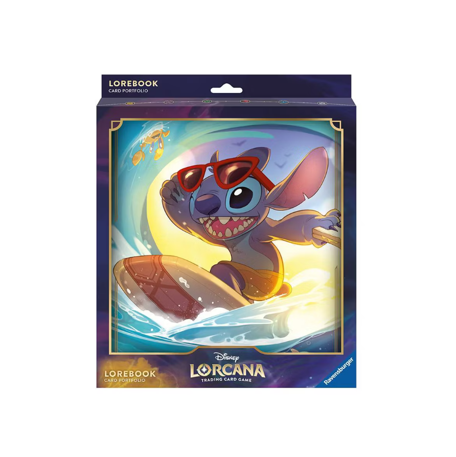 Disney Lorcana TCG - The First Chapter - Lorebook Card Portfolio - Stitch