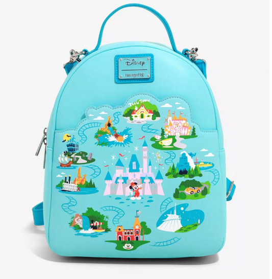 Loungefly Mini Backpack - Disney - Disneyland - 65th Anniversary - EXCLUSIVE