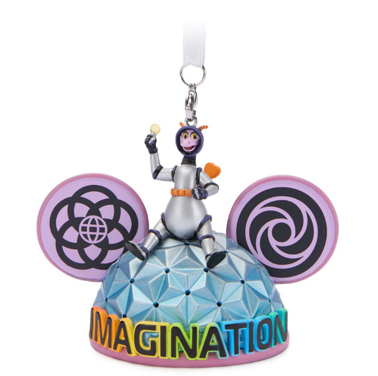 Disney Ear Hat Ornament (2025) - EPCOT - Figment