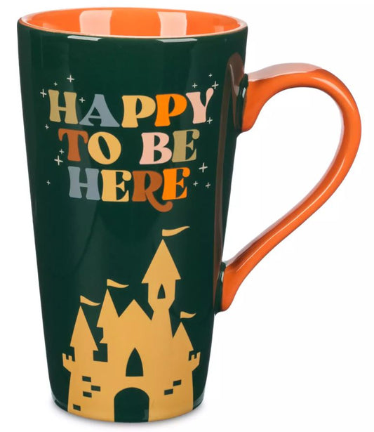 Mug - Disney - Fantasyland Castle - "Happy To Be Here" (2023)