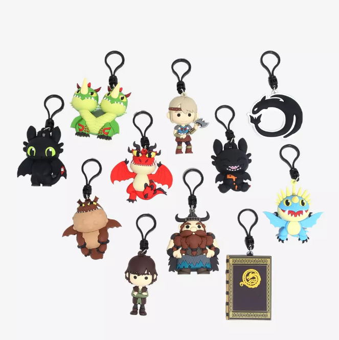 Figural Bag Clip - Dreamworks - How To Train Your Dragon (Blind Bag)