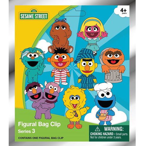 Figural Bag Clip - Sesame Street - Series 3 (Blind Bag)