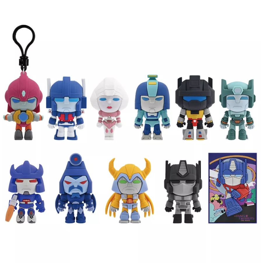 Figural Bag Clip - Transformers The Movie - 40th Anniversary (Blind Bag)