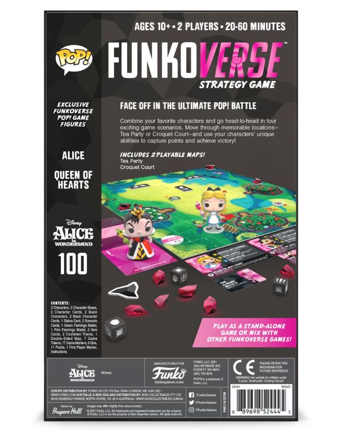 Funko Games - Funkoverse - Disney - Alice in Wonderland