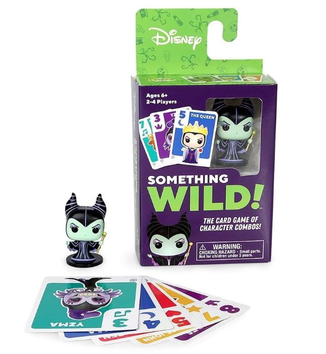 Funko Games - Something Wild - Disney Villains w/ Maleficent Mini POP!
