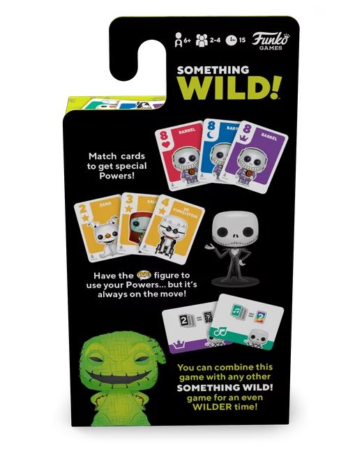 Funko Games - Something Wild - Nightmare Before Christmas w/ Jack Skellington Mini POP!