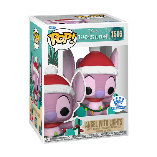Funko POP! Disney - Holiday 2024 - Lilo & Stitch - Angel with Lights (#1505) - EXCLUSIVE
