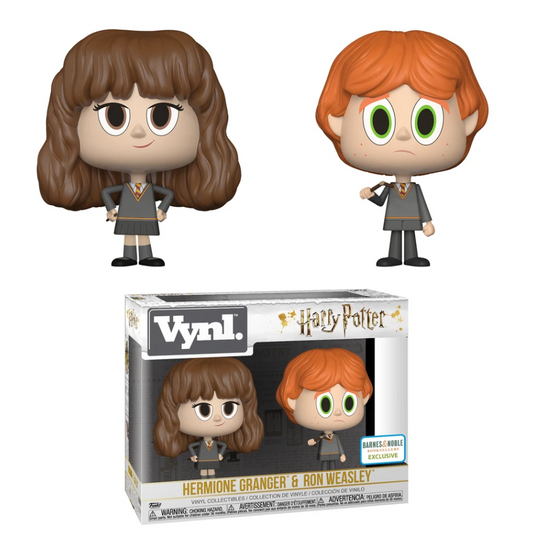 Vynl by Funko - Harry Potter - Hermione Granger & Ron Weasley with Broken Wand (2PK) - EXCLUSIVE