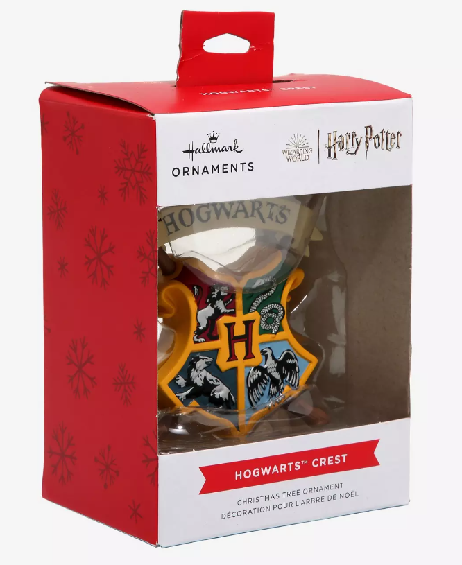 Hallmark Ornament (2022) - Harry Potter - Hogwarts House Crest