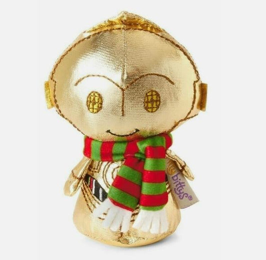 Holiday C-3PO - Hallmark "itty bittys" Plush (4") - 2015