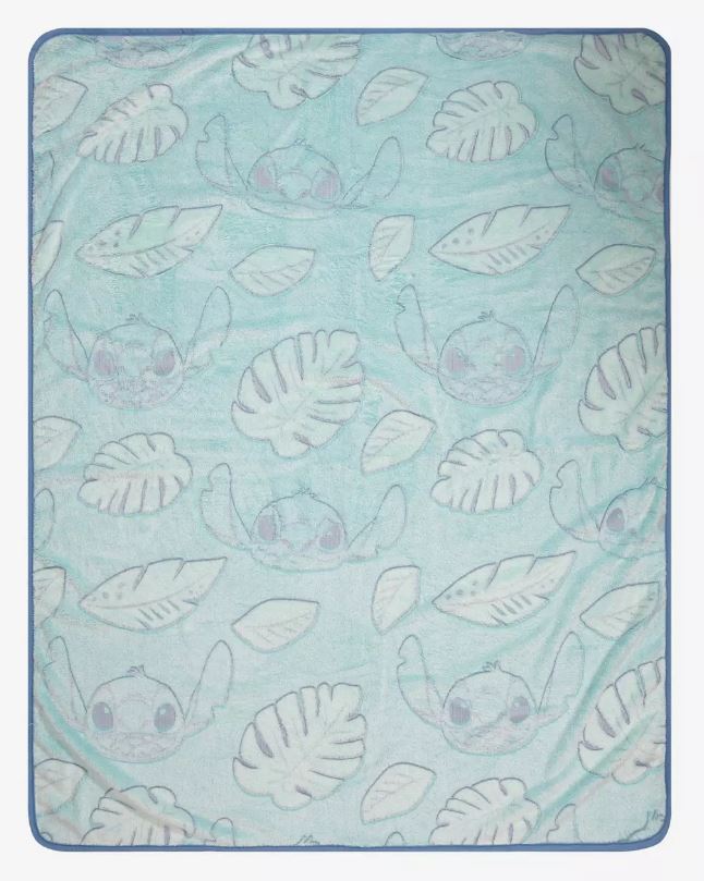 Throw Blanket - Disney - Lilo & Stitch - Tonal Icons w/Gift Box