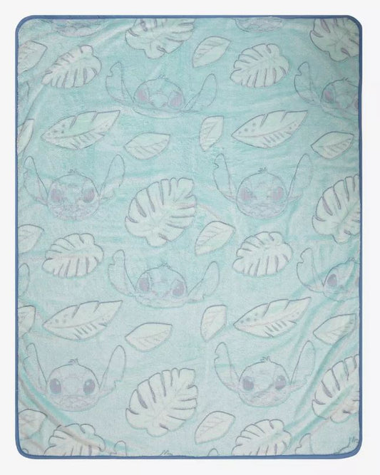 Throw Blanket - Disney - Lilo & Stitch - Tonal Icons w/Gift Box