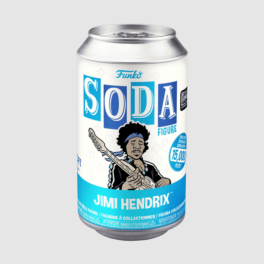 SODA by Funko - Jimi Hendrix - 2022 FunKon EXCLUSIVE - LE 15000pc - CHANCE OF CHASE