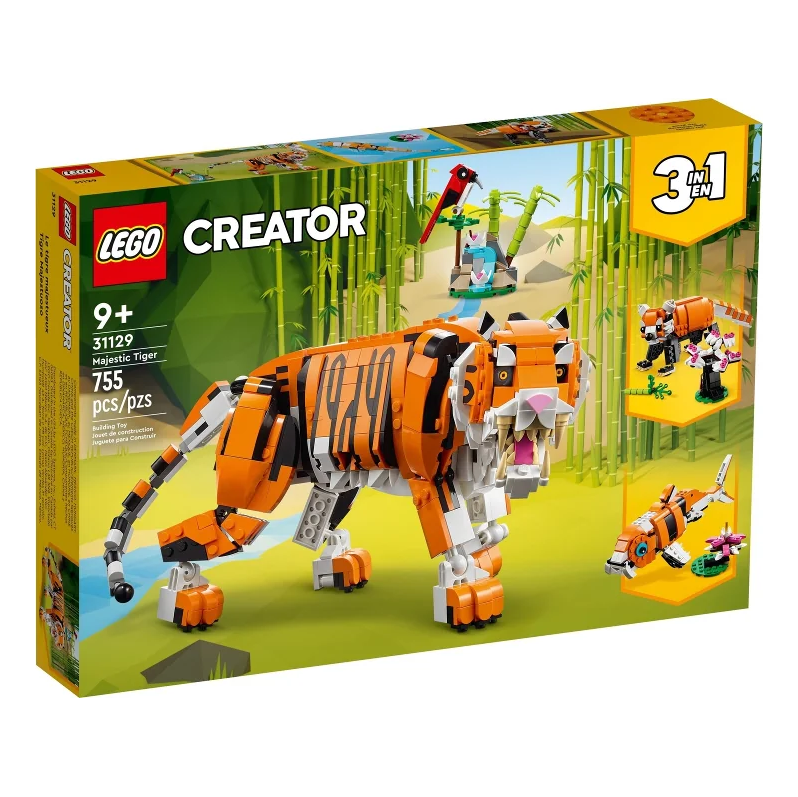 LEGO 31129 - Creator 3 in 1 - Majestic Tiger (755pc)