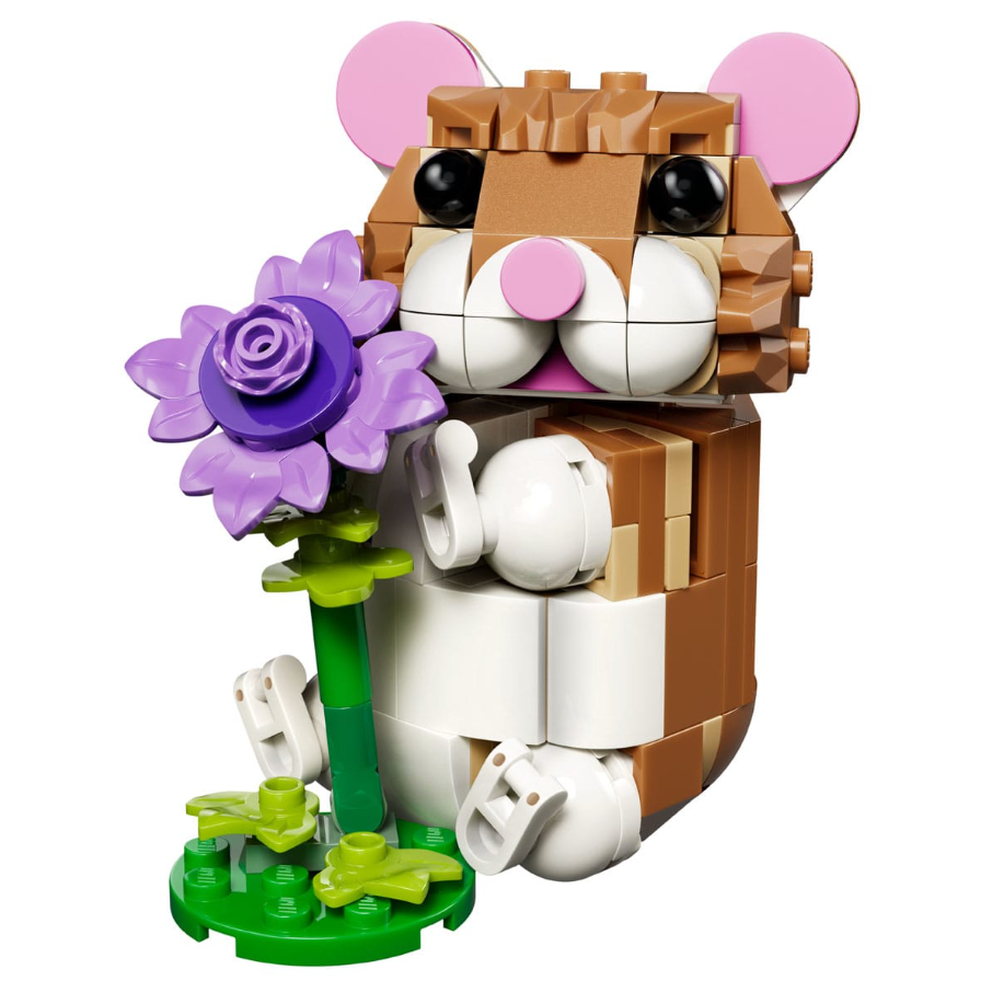 LEGO 31376 - Creator 3 in 1 - Cute Hamster with a Flower (166pc)