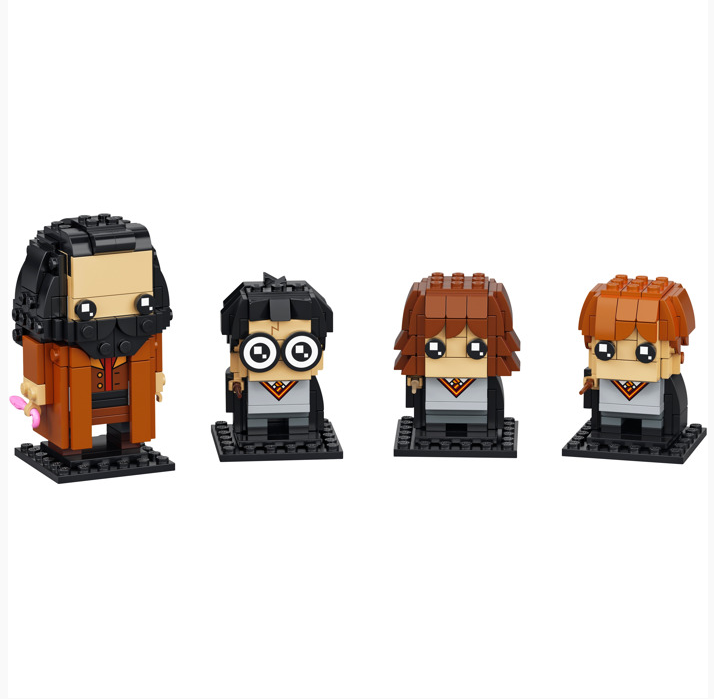 LEGO 40495 - BrickHeadz - Harry Potter - Harry, Hermione, Ron, & Hagrid (466pc)