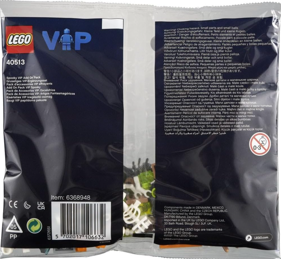 LEGO 40513 - VIP - Spooky VIP Add-On Pack (119pc)